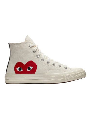 Кеды Converse x Comme Des Garcons Play Chuck 70 High Beige 150205C