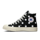 Кеды Converse x Comme Des Garcons Play Chuck 70 High Polka Dot Black 157250C