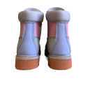 Timberland Classic 6-Inch Boot Pink Gray З ФЛІСОМ